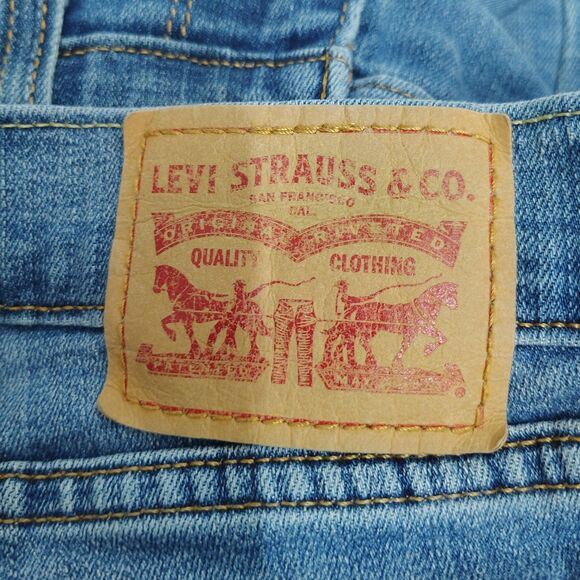 LEVI'S Y2K Boyfriend Low Rise Distressed W 27 Women's Stretch Jeans - Picture 4 of 6